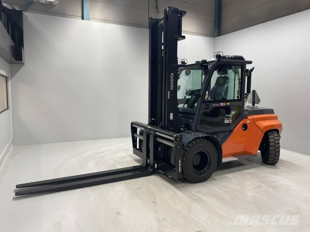 Toyota 8FD80F Diesel gaffeltrucks