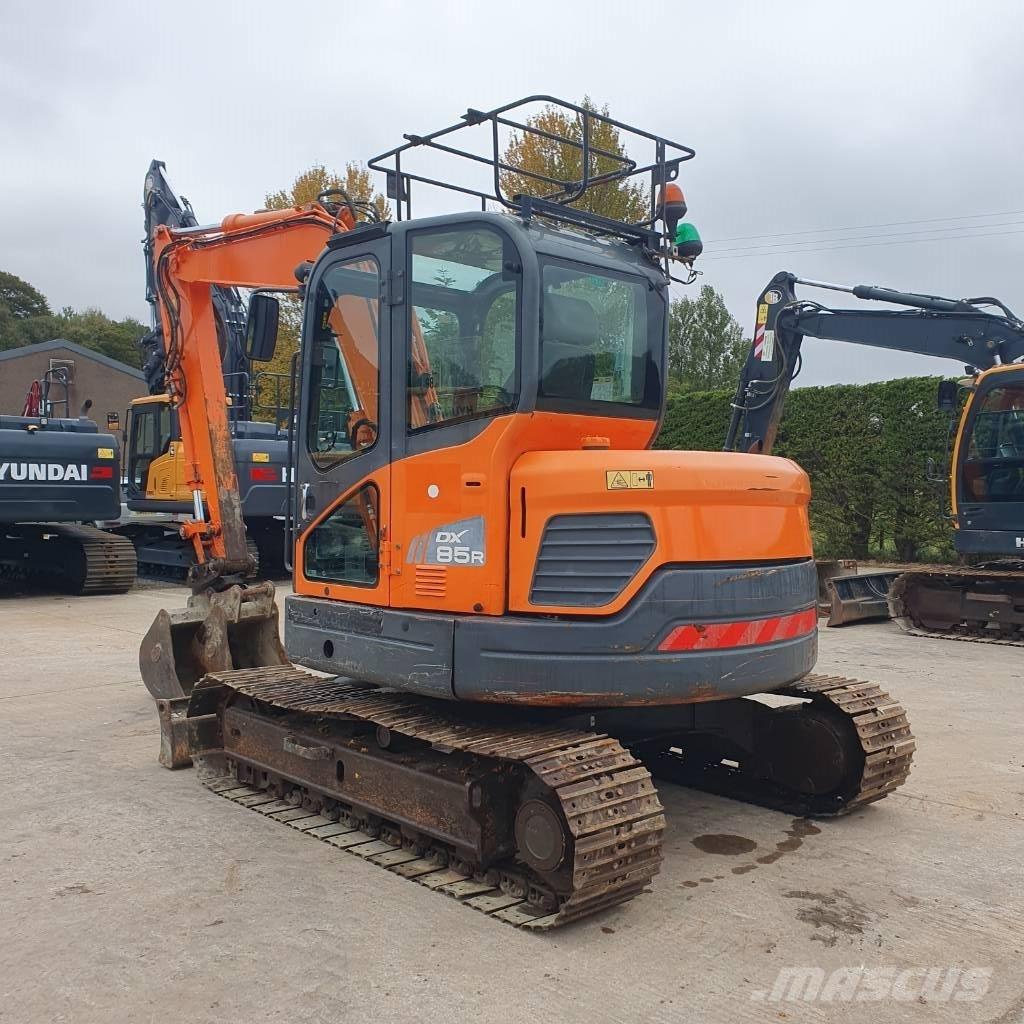 Doosan DX 85 R-3 Midi-gravemaskiner 7t - 12t