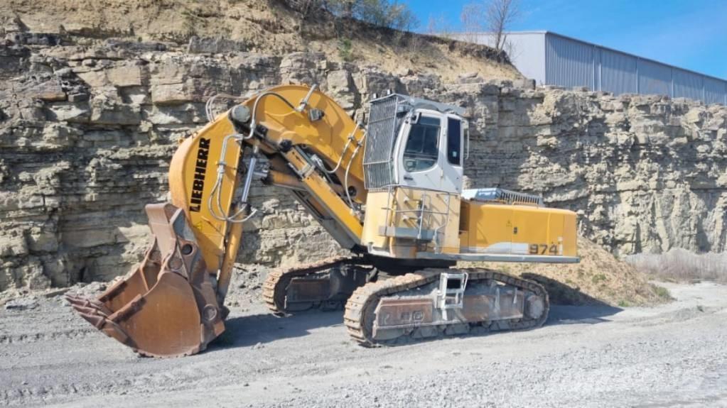 Liebherr R 974 C Gravemaskiner på larvebånd