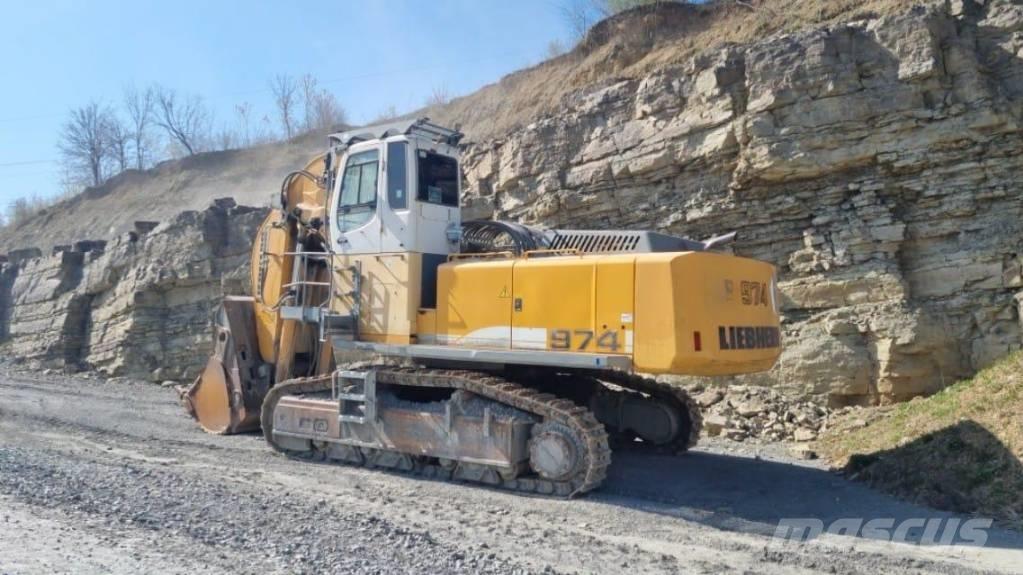 Liebherr R 974 C Gravemaskiner på larvebånd