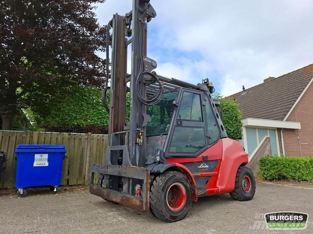 Linde H80D Diesel gaffeltrucks