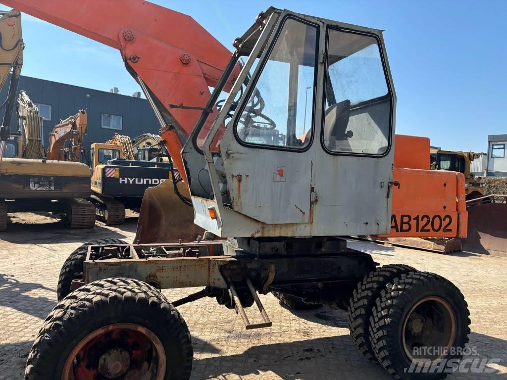 Atlas 120.2E Gravemaskiner på hjul