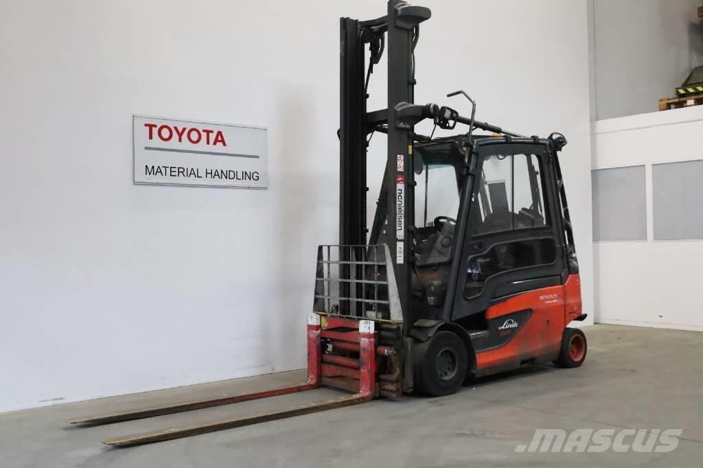 Linde E25L-01 El gaffeltrucks