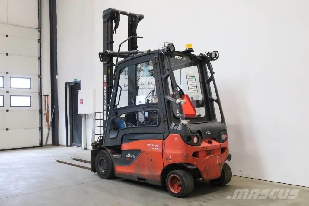 Linde E25L-01 El gaffeltrucks