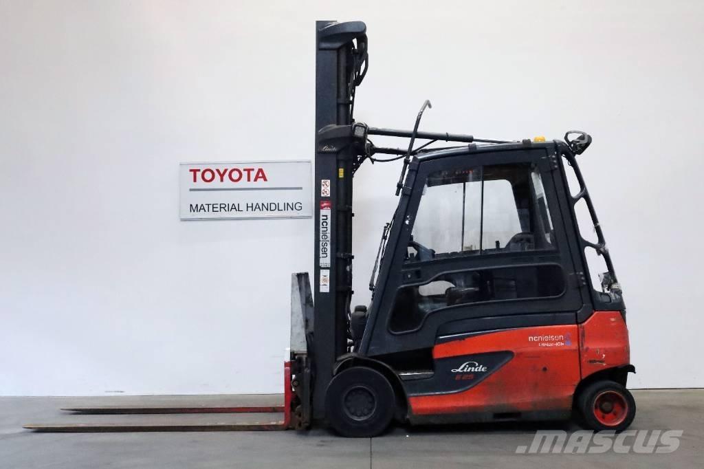 Linde E25L-01 El gaffeltrucks