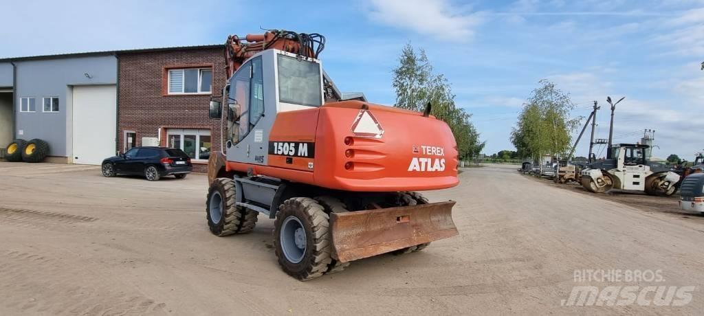 Atlas 1505 M Gravemaskiner på hjul
