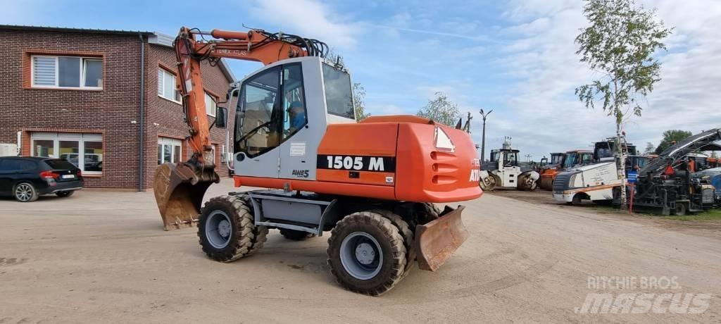 Atlas 1505 M Gravemaskiner på hjul
