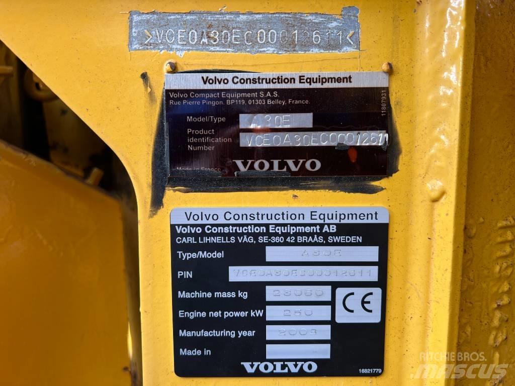 Volvo A30E Terrængående lastbiler