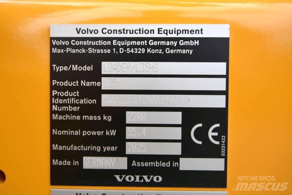 Volvo L 35 HS Læssemaskiner på hjul