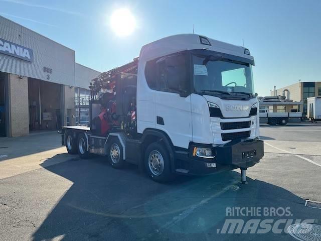 Scania R 560 Lastbil med kran