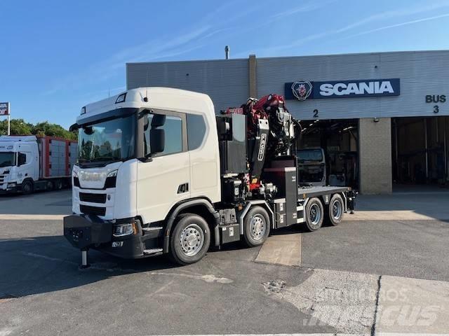 Scania R 560 Lastbil med kran