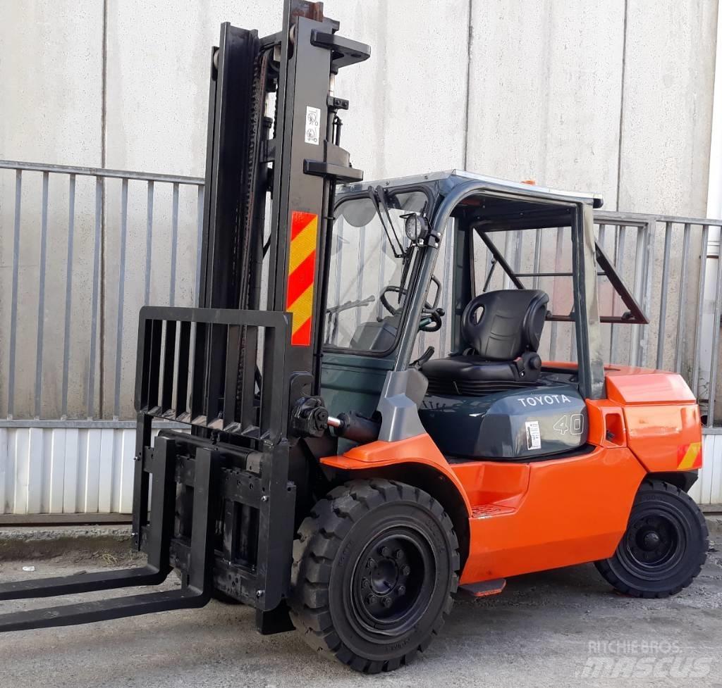 Toyota 7 FD 40 Diesel gaffeltrucks