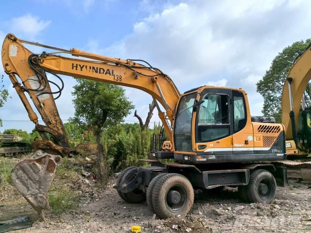 Hyundai R150W Gravemaskiner på hjul