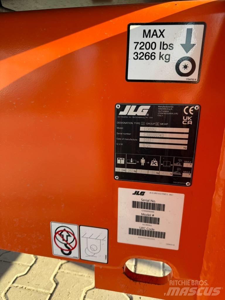 JLG EC450AJ Bomlifte med knækarm