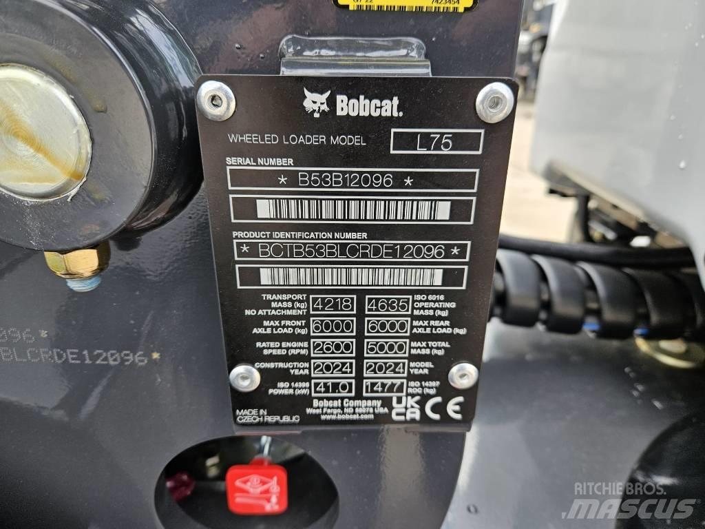 Bobcat L 75 Læssemaskiner på hjul