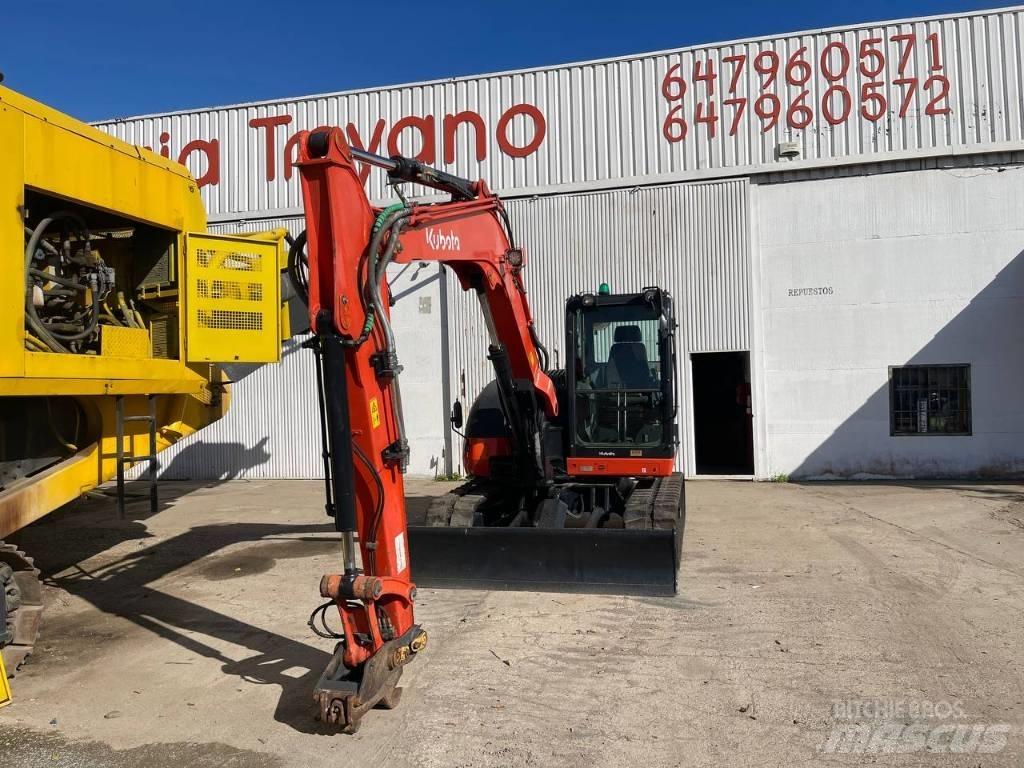 Kubota KX 080-4 Midi-gravemaskiner 7t - 12t