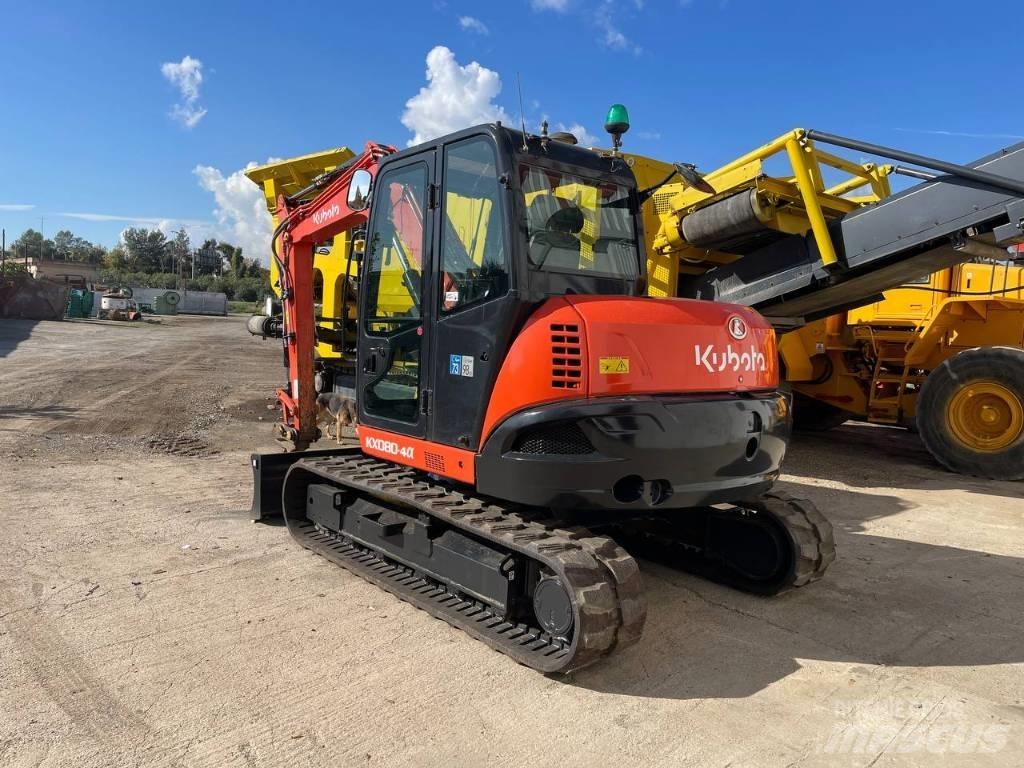 Kubota KX 080-4 Midi-gravemaskiner 7t - 12t