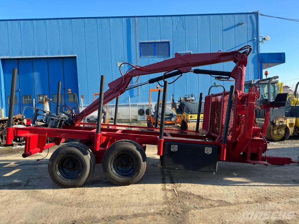 Fliegl Twin Axle Anhænger til tømmer