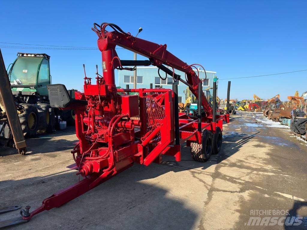 Fliegl Twin Axle Anhænger til tømmer