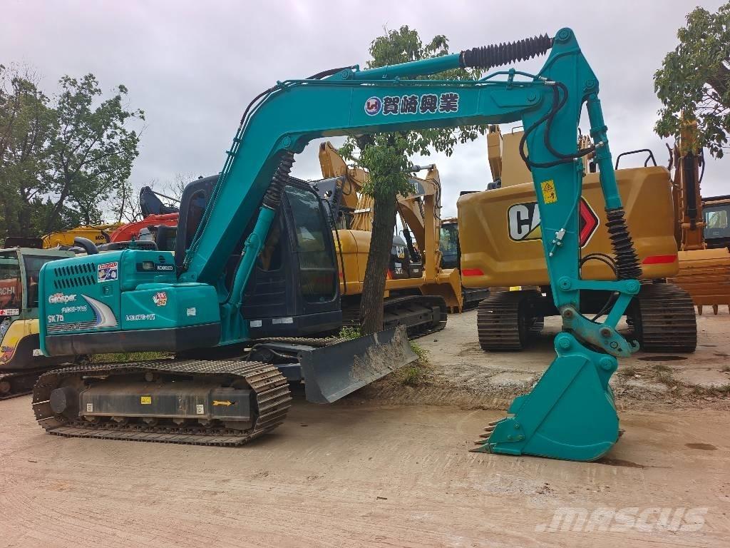 Kobelco SK75 Gravemaskiner på larvebånd