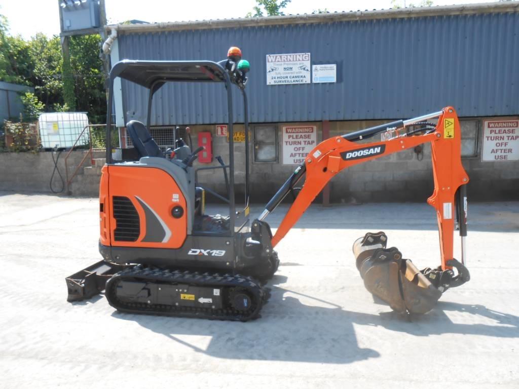 Doosan DX 19 Minigravemaskiner
