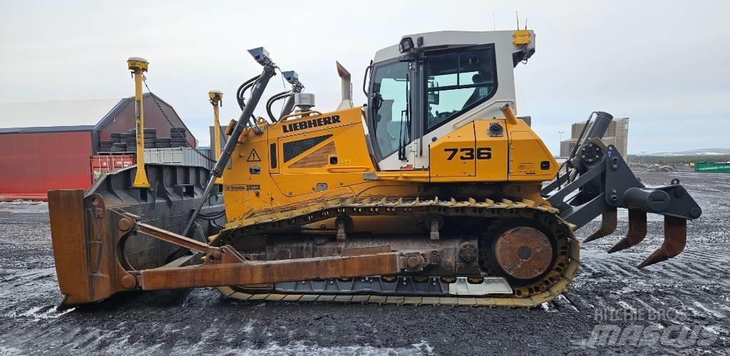 Liebherr 736 LGP Bulldozer på larvebånd
