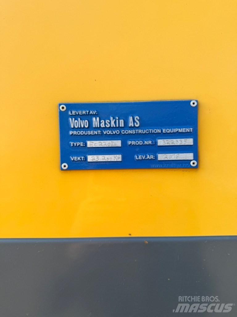 Volvo EC 220 EL Gravemaskiner på larvebånd