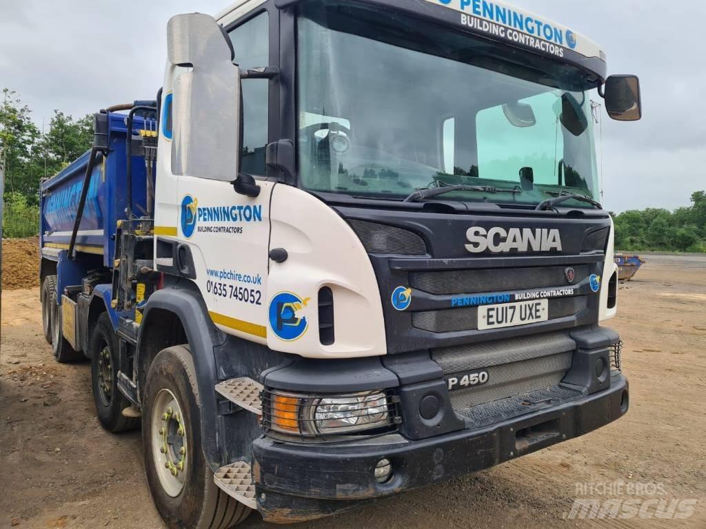 Scania P 450 Lastbiler med tip