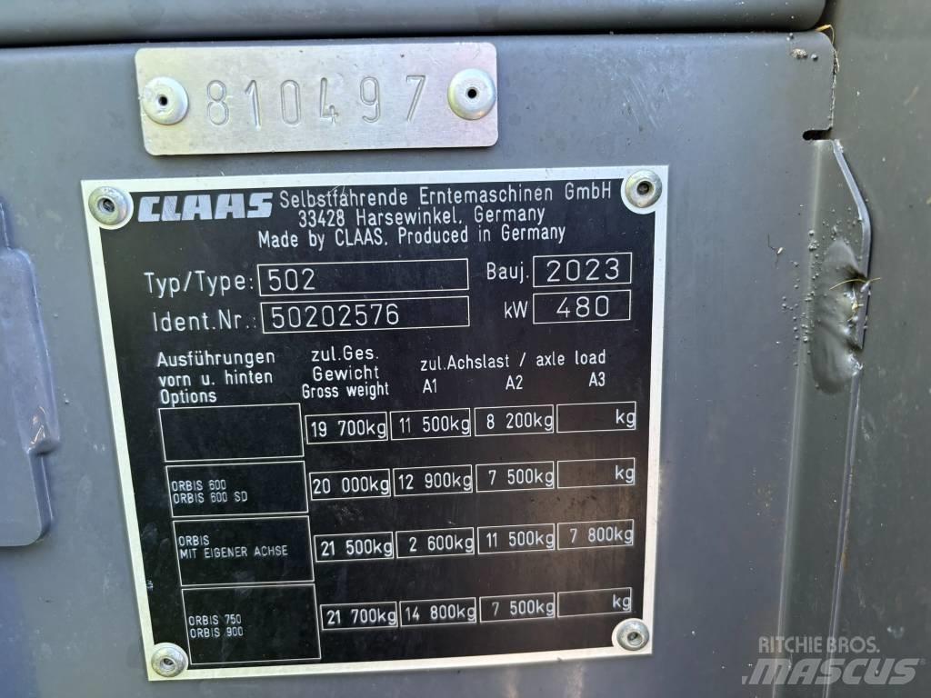 CLAAS Jaguar 960 4WD Finsnittere