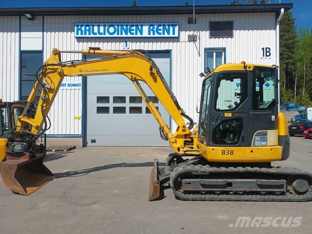 Komatsu PC 80 MR-3 Midi-gravemaskiner 7t - 12t
