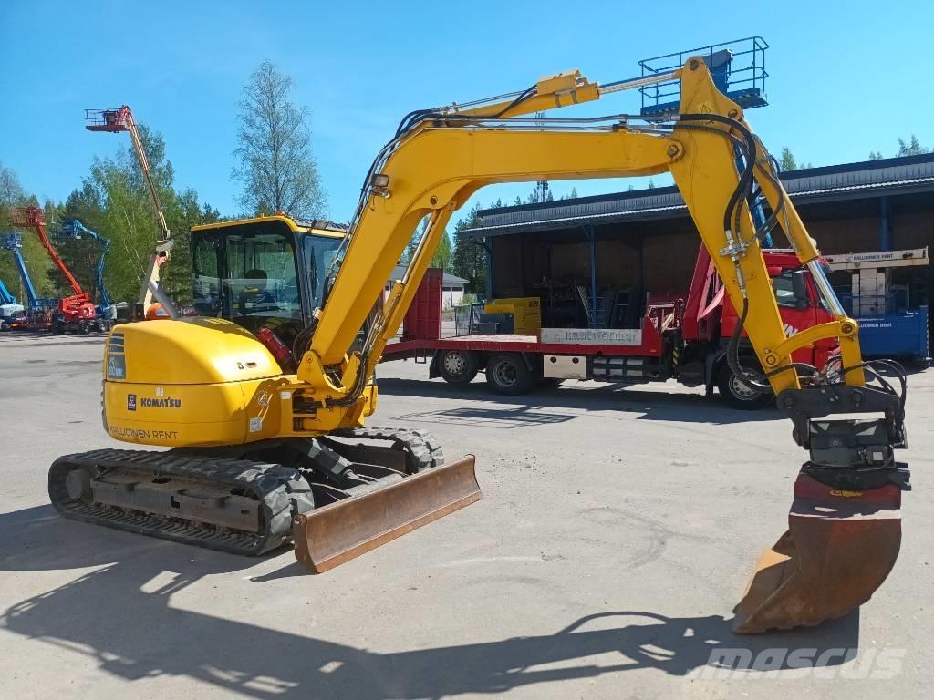Komatsu PC 80 MR-3 Midi-gravemaskiner 7t - 12t
