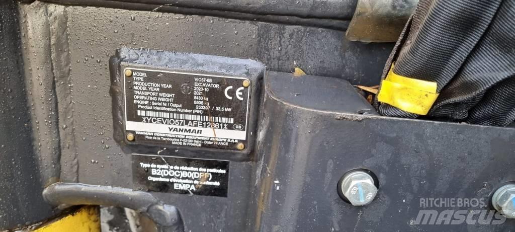 Yanmar Vio 57 Minigravemaskiner
