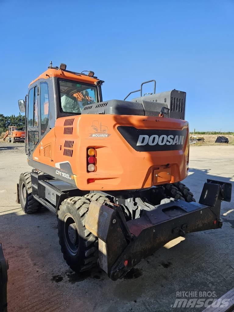 Doosan DX 165 W-5 Gravemaskiner på hjul
