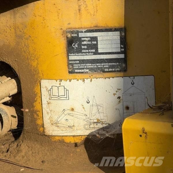 Komatsu PC88MR Midi-gravemaskiner 7t - 12t