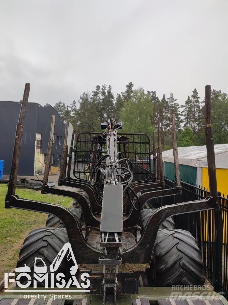 Timberjack 810B Chassis og suspension