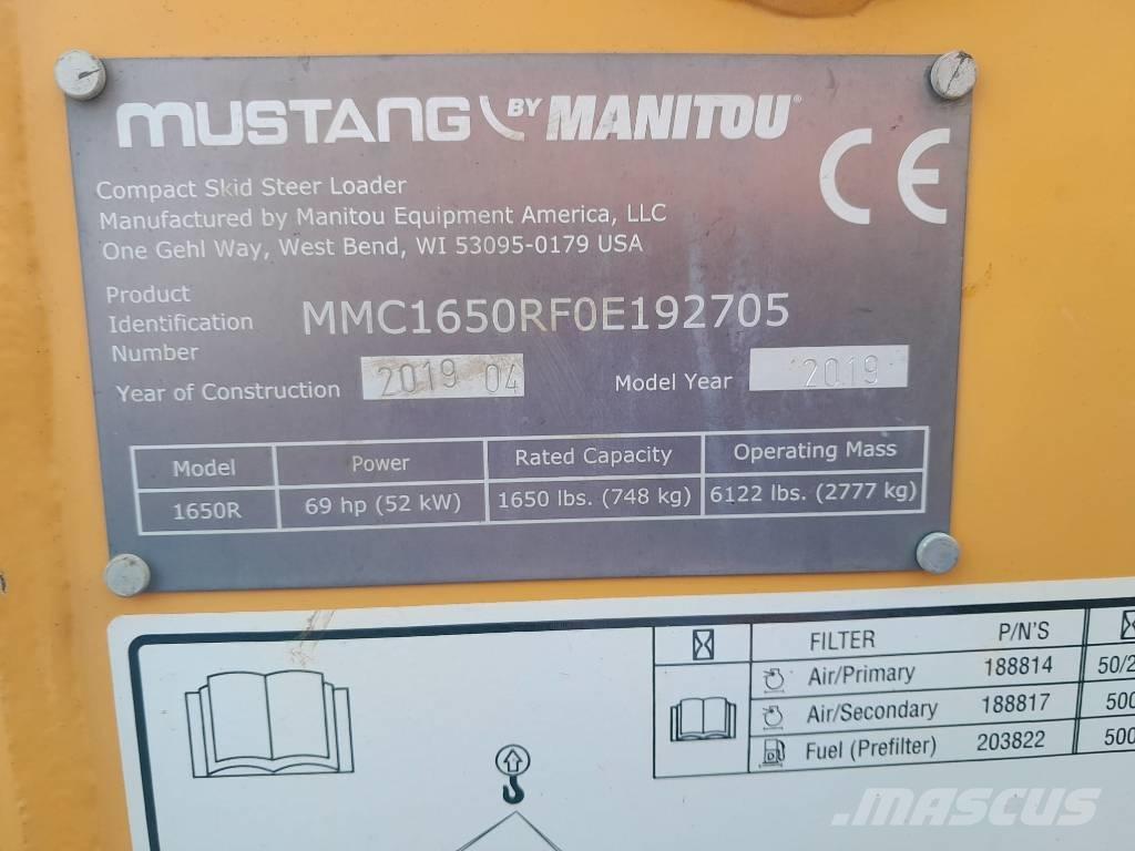 Mustang 1650 R Minilæsser - skridstyret