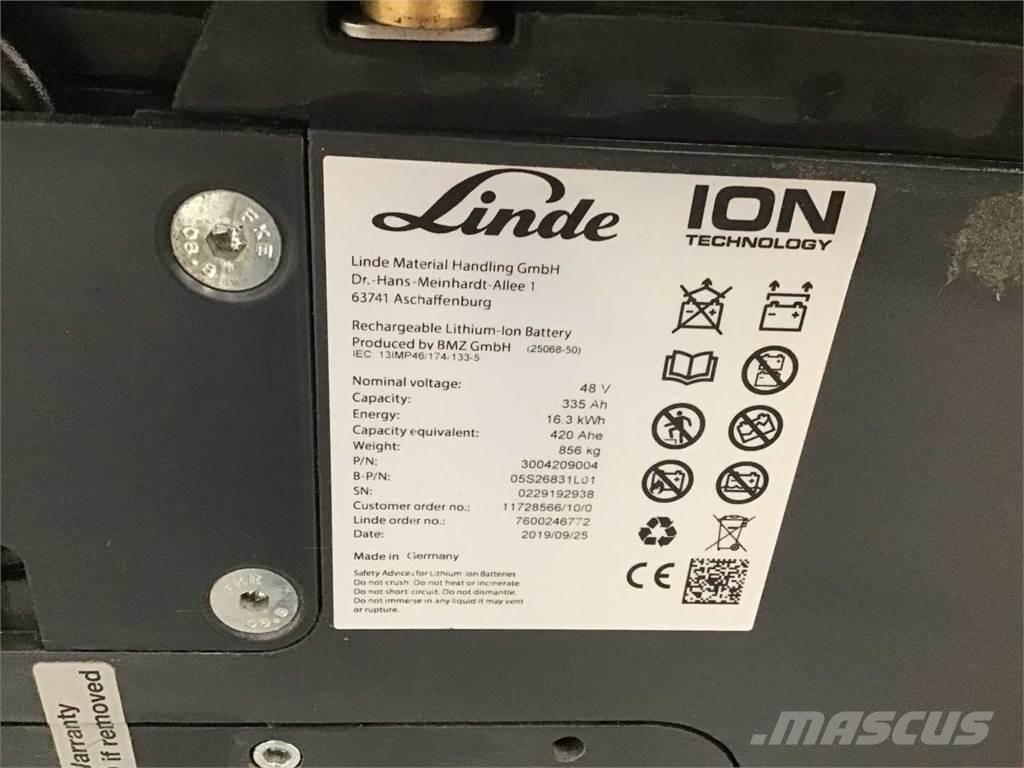 Linde E16 ION El gaffeltrucks