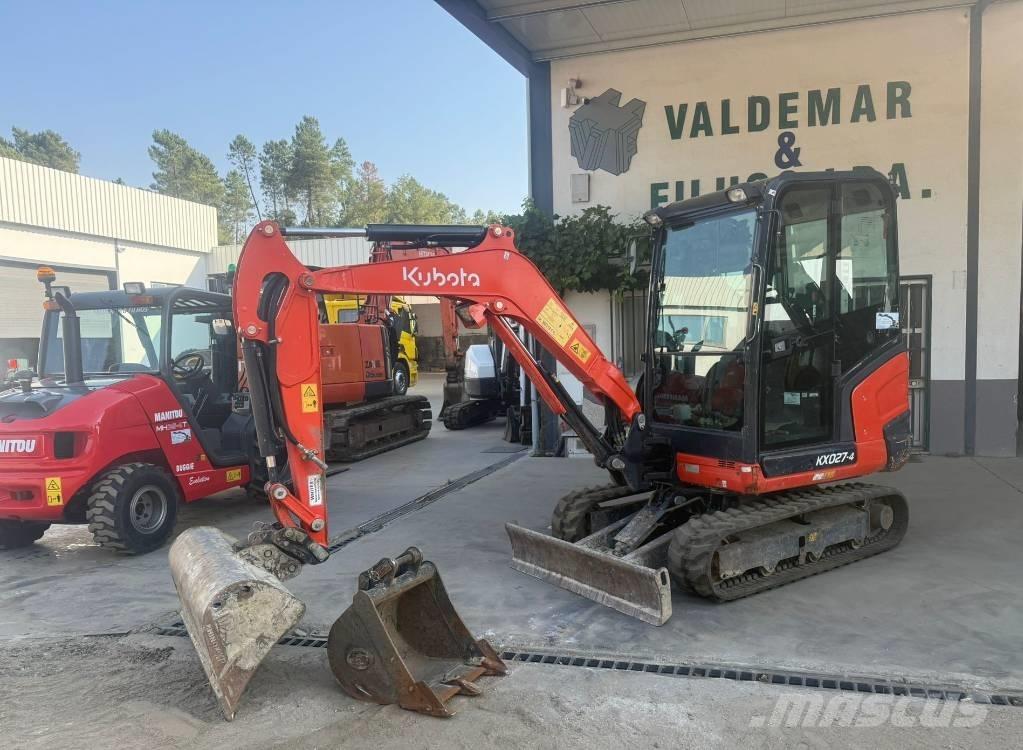 Kubota KX 027-4 Minigravemaskiner