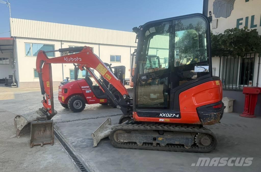 Kubota KX 027-4 Minigravemaskiner
