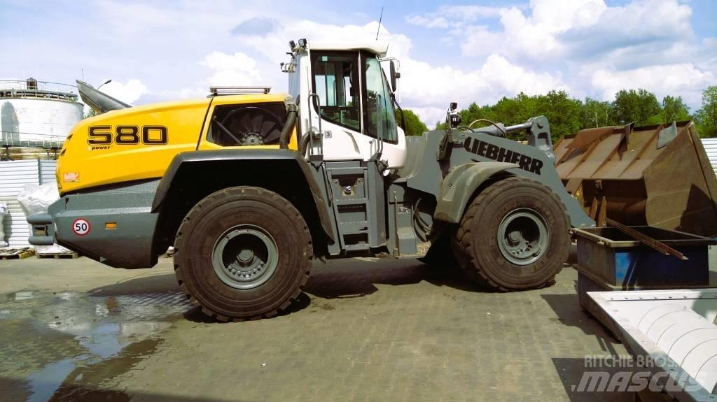 Liebherr L 580 Læssemaskiner på hjul