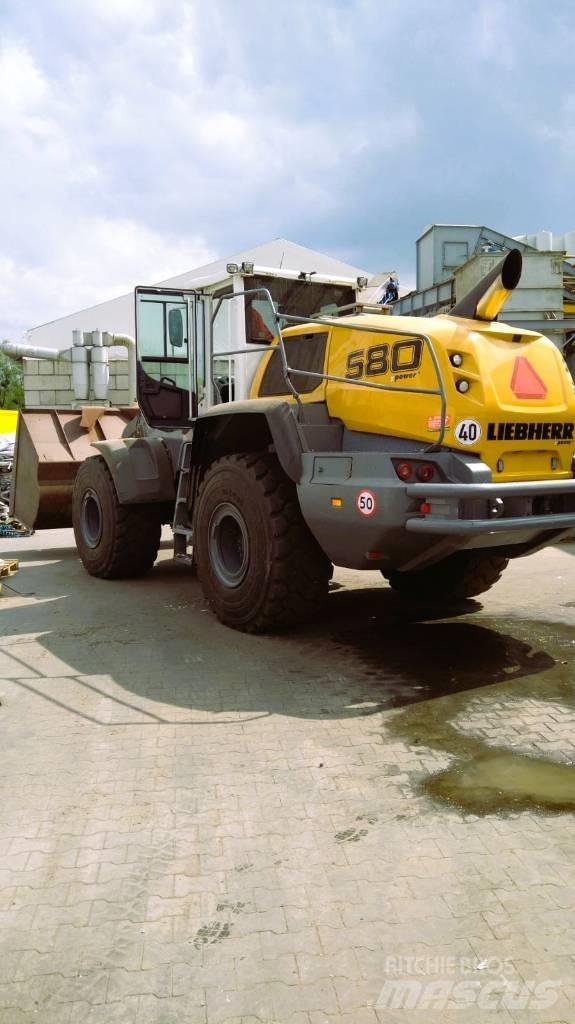 Liebherr L 580 Læssemaskiner på hjul