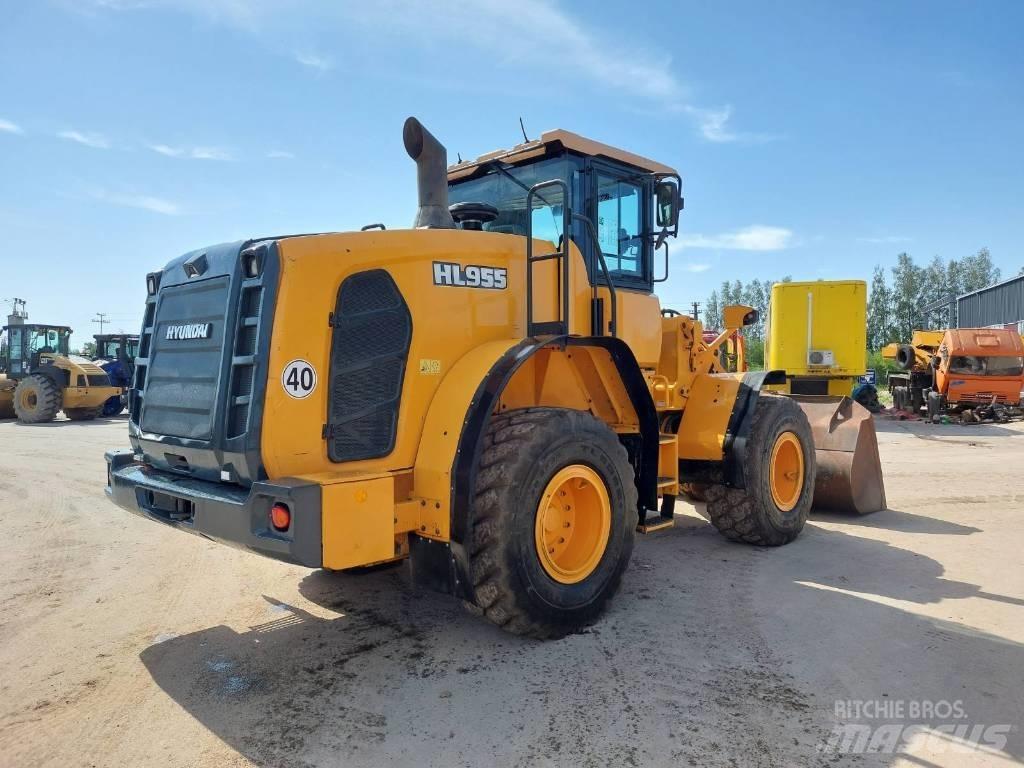 Hyundai HL 955 Læssemaskiner på hjul