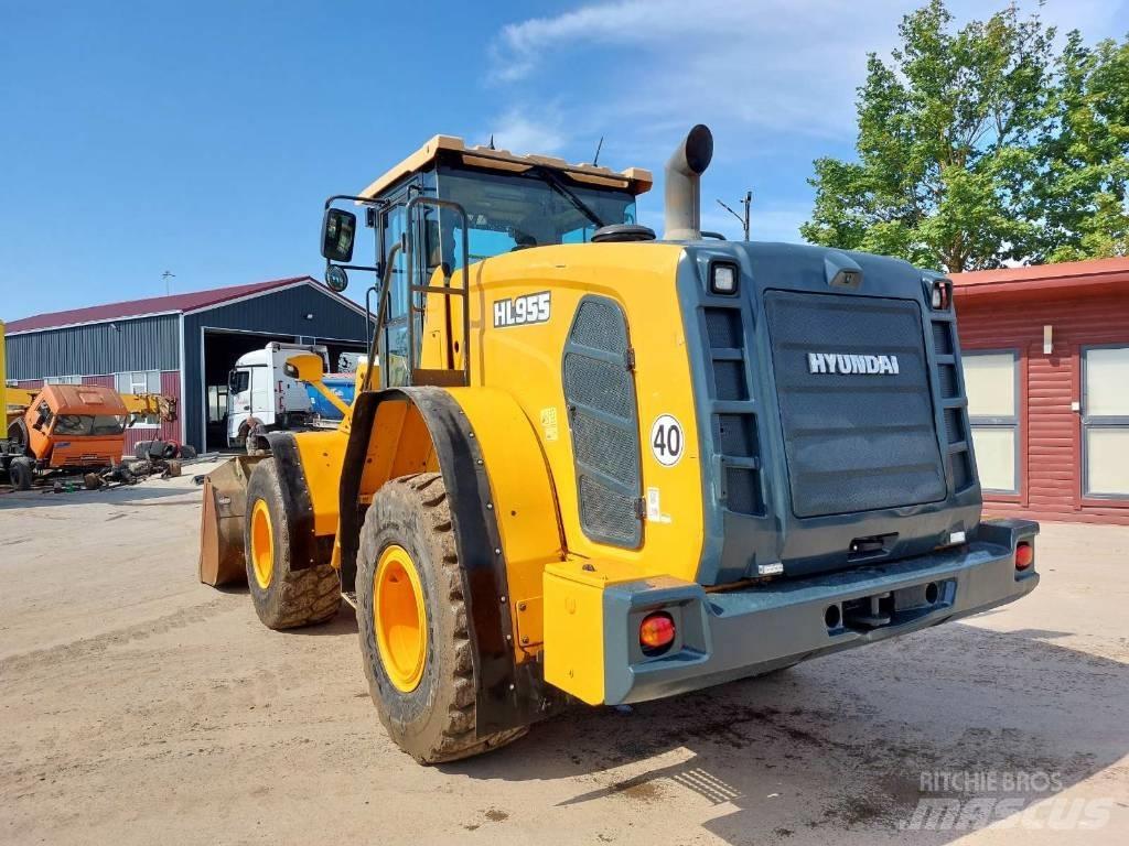 Hyundai HL 955 Læssemaskiner på hjul