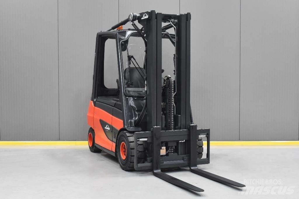 Linde E 30-01 El gaffeltrucks