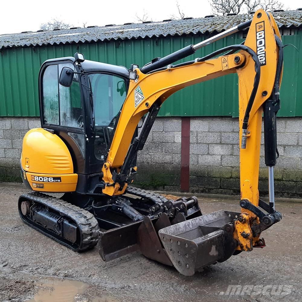 JCB 8026 Minigravemaskiner