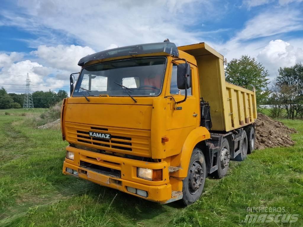 Kamaz 6540 Wywrotka Lastbiler med tip