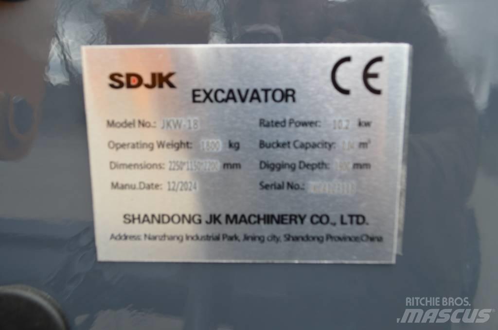 Kubota JKW-18 Minigravemaskiner