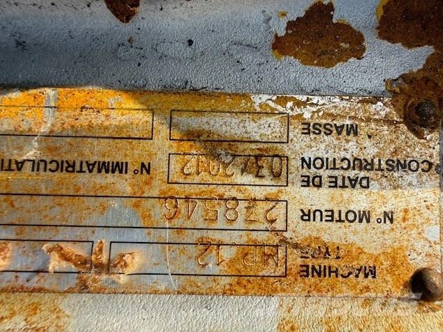 Geismar mp12 Skinnemaskiner