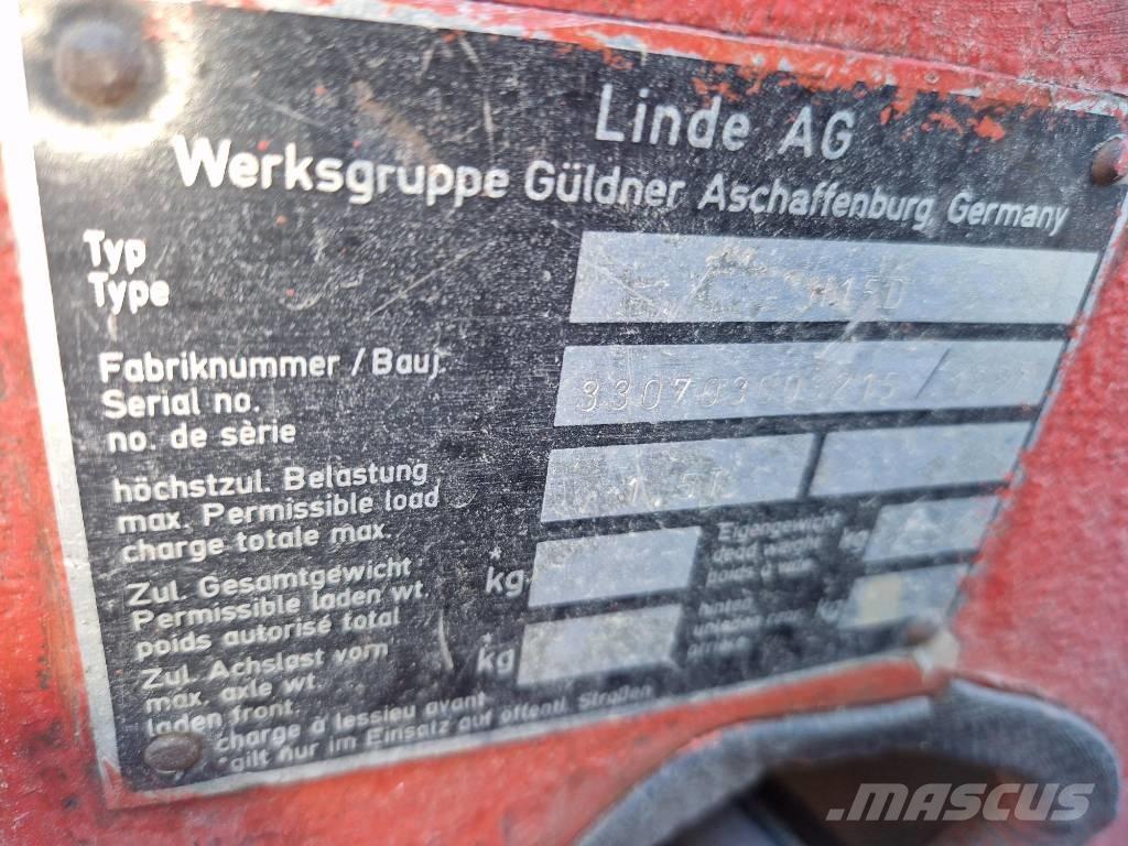 Linde H 15 D Diesel gaffeltrucks