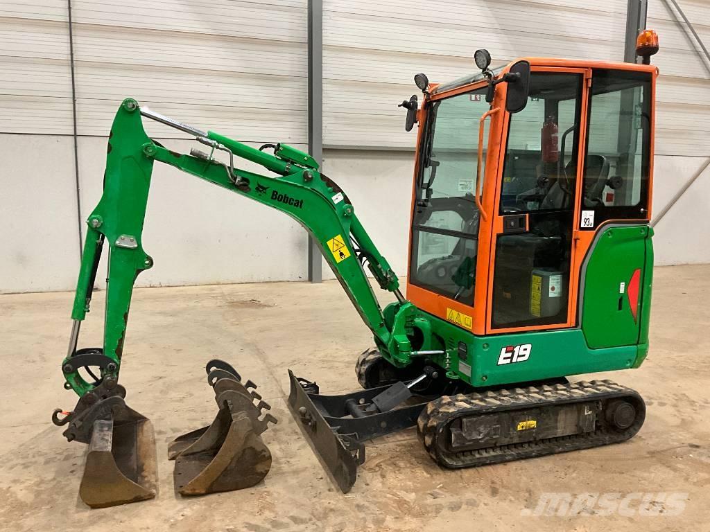 Bobcat E 19 Minigravemaskiner